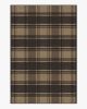 Easton Plaid Charcoal &amp; Natural Rug