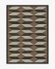 Martyn Lawrence Bullard Oak Black &amp; Camel Tufted Rug