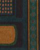 Architectural Digest Nerissa Teal &amp; Gold Rug