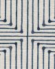 Jonathan Adler Inkdrop Slate Blue Tufted Rug
