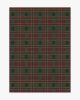 Piper Plaid Burgundy &amp; Green Rug