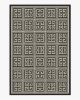 Jonathan Adler Greek Key Black &amp; Ivory Tufted Rug