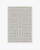 Jonathan Adler Labyrinth Black &amp; Ivory Rug