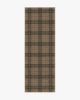 Alfie Plaid Natural &amp; Green Tufted Rug