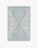 Jonathan Adler Inkdrop Slate Blue Tufted Rug