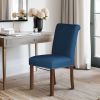 Upholstered Dining Chair with Nailhead Trim Set of 2