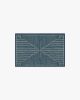 Jonathan Adler Inkdrop Lapis Blue Tufted Rug