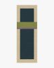 Architectural Digest Breakout Teal &amp; Chartreuse Tufted Rug