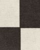 Coen Check Black &amp; Ivory Tufted Rug