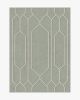 The Hiltons Bryant Sage &amp; Cream Tufted Rug