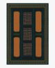 Architectural Digest Nerissa Teal &amp; Gold Rug