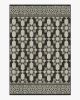 Martyn Lawrence Bullard Emir Black &amp; Ivory Tufted Rug