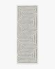 Jonathan Adler Labyrinth Black &amp; Ivory Rug