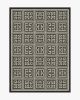 Jonathan Adler Greek Key Black &amp; Ivory Tufted Rug