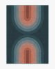 Absida Teal Rug