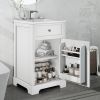 20" Bathroom Vanity with Sink, Bathroom Cabinet with Soft Closing Door, Storage Rack and Adjustable Shelves