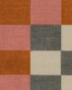 Jonathan Adler Checker Border Pink &amp; Orange Rug