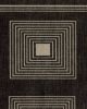 Jonathan Adler Matrix Black &amp; Ivory Tufted Rug