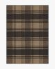 Easton Plaid Charcoal &amp; Natural Rug