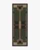 Architectural Digest Monolith Olive Green Rug
