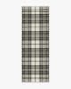 Dress Stewart Tartan Black &amp; Ivory Rug