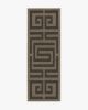 Maze Grey Taupe Tufted Rug